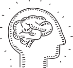 head and brain icon head and brain icon