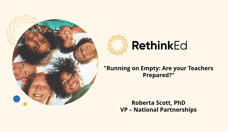 First slide of Running on Empty: Are your Teachers Prepared? Resources